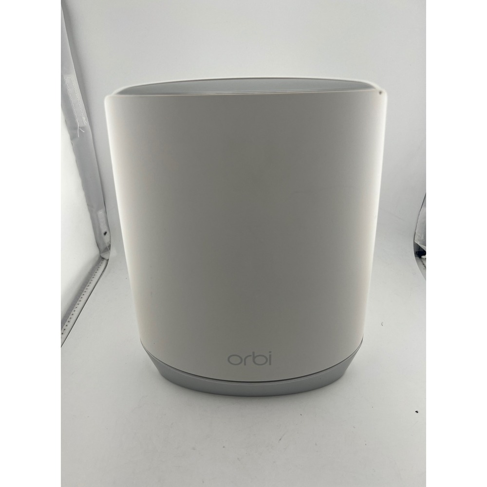 Netgear Orbi RBR750 AX4200 Tri-Band Mesh WiFi 6 Router White Silver - Picture 2 of 8